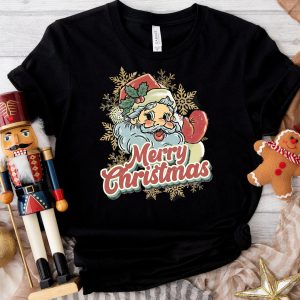 Santa Claus Vintage Merry Christmas Shirt, Santa Holiday Team Shirt, Gift Xmas Santa Shirt, Matching Family shirt Xmas Holiday 2022