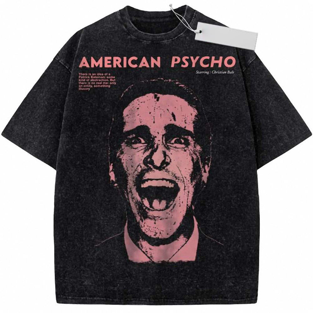American Psycho Shirt, Halloween Shirt, Horror Shirt, Vintage T-Shirt