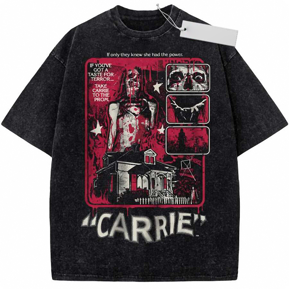 Carrie Shirt, Halloween Shirt, Horror Movie Shirt, Vintage T-Shirt