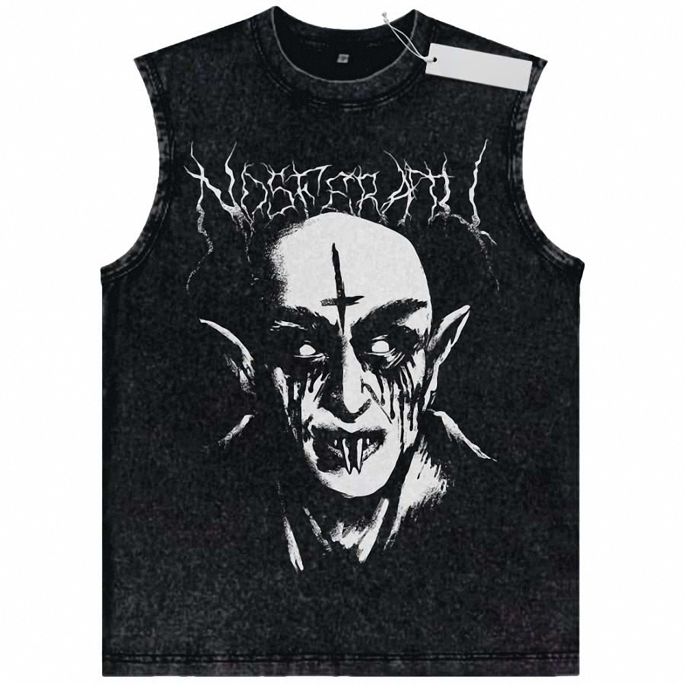 Count Orlok Tank Top, Nosferatu Tank Top, Halloween Tank Top, Horror Tank Top, Vintage Tank Top