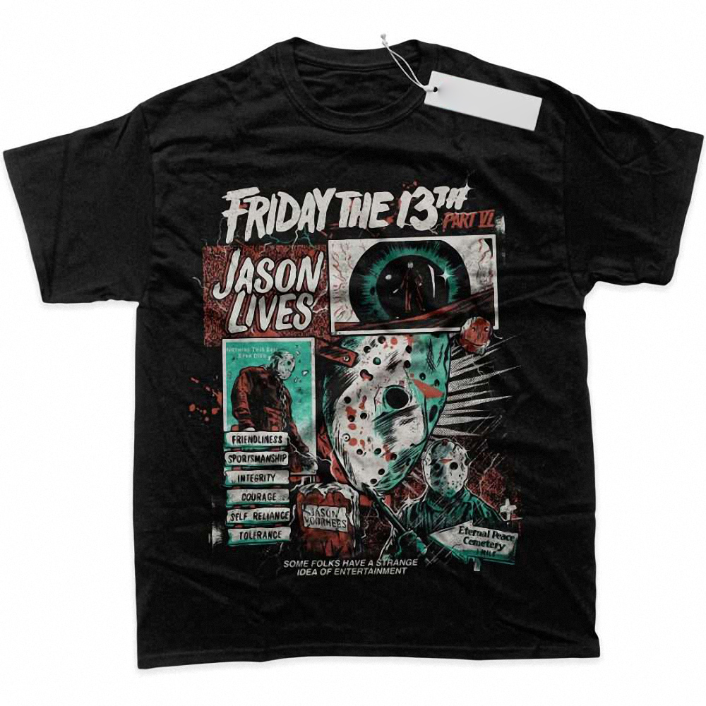 Friday the 13th Shirt, Halloween Shirt, Horror Shirt, Graphic T-Shirt
