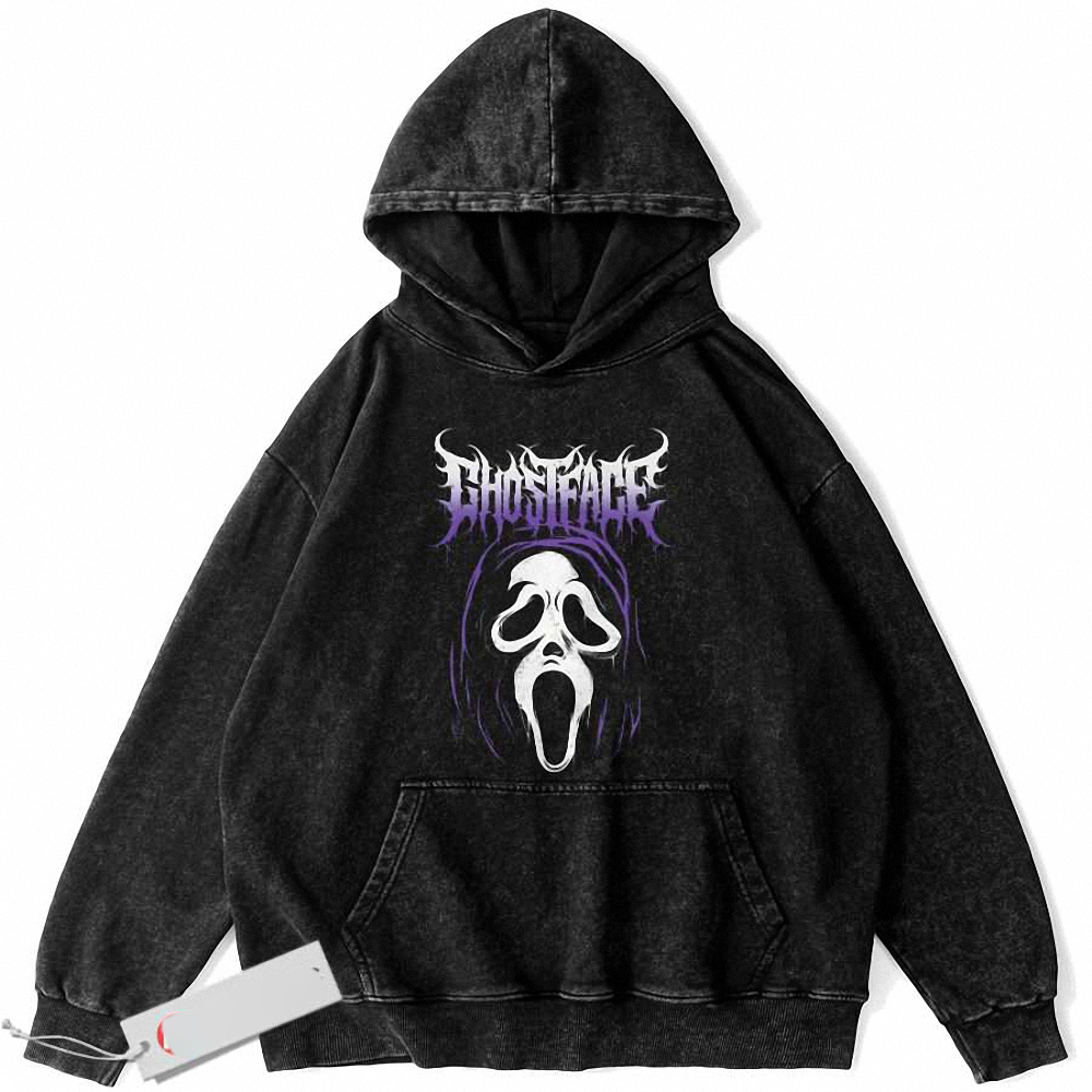 Ghostface Hoodie, Scream Hoodie, Halloween Hoodie, Horror Hoodie, Vintage Hoodie