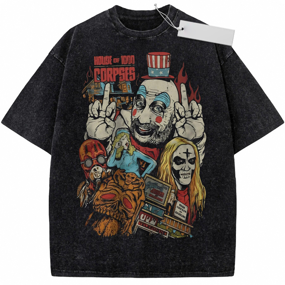 House of 1000 Corpses Shirt, Horror Movie Shirt, Halloween Shirt, Vintage Tee