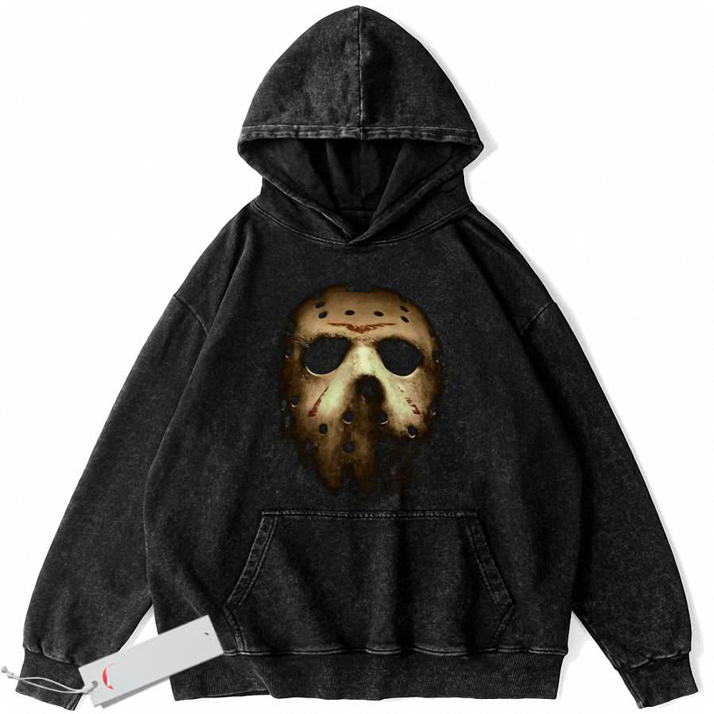 Jason Voorhees Hoodie, Friday the 13th Hoodie, Halloween Hoodie, Horror Hoodie, Vintage Hoodie