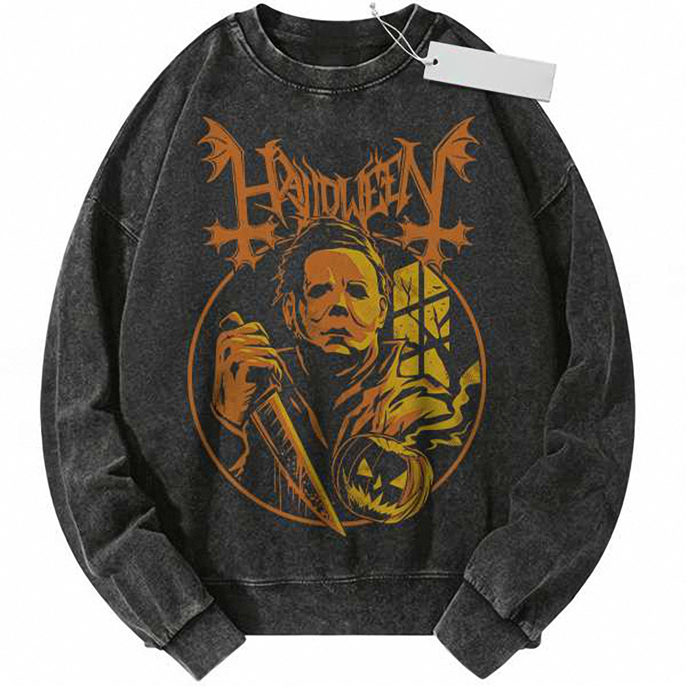 Michael Myers Sweatshirt, Halloween Sweatshirt, Horror Sweatshirt, Vintage Sweater