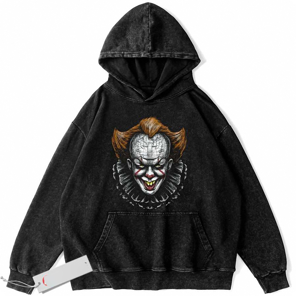 Pennywise Hoodie, IT Hoodie, Halloween Hoodie, Horror Hoodie, Vintage Hoodie