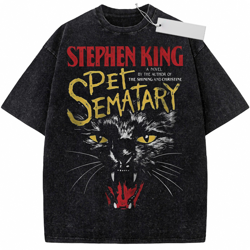 Pet Sematary Shirt, Horror Movie Shirt, Halloween Shirt, Vintage Tee