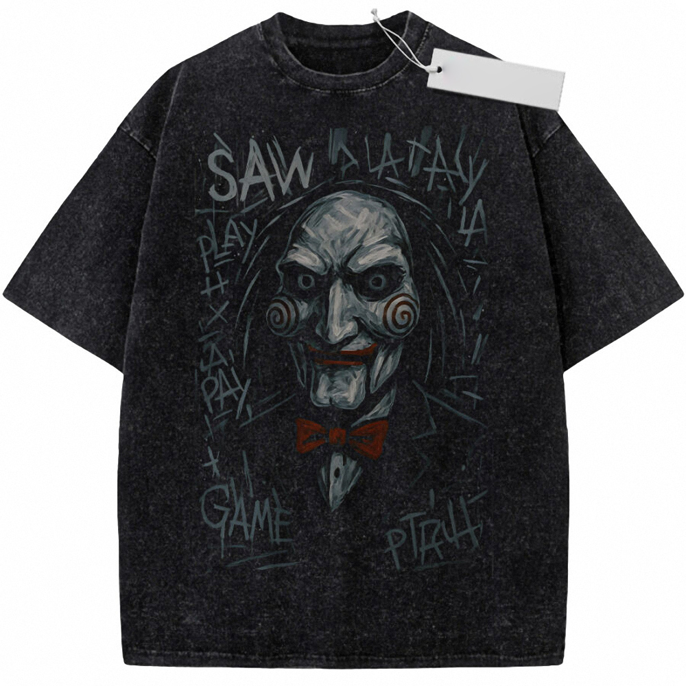 Saw Shirt, Halloween Shirt, Vintage T-Shirt