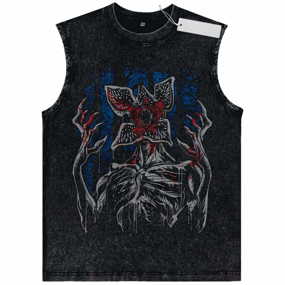 Stranger Things Tank Top, Halloween Tank Top, Horror Tank Top, Vintage Tank Top