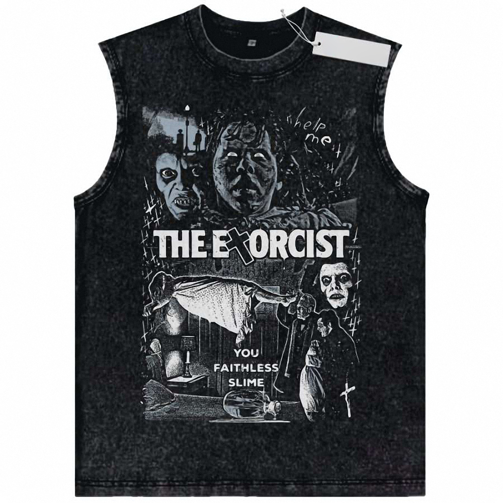 The Exorcist Tank Top, Halloween Tank Top, Horror Tank Top, Vintage Tank Top